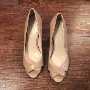 Cole Haan nude heels